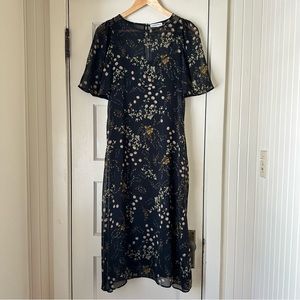 Zara Floral Lined Dress